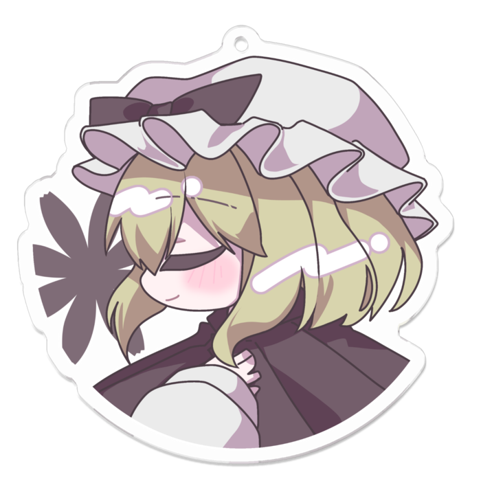 アクリルキーホルダー - 70 x 70 (mm)