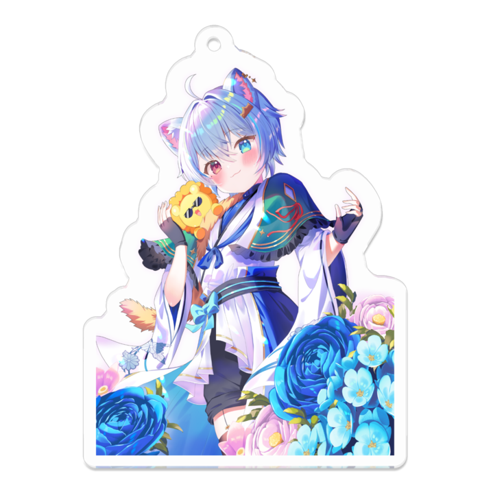 アクリルキーホルダー - 70 x 70 (mm)通常