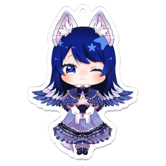 アクリルキーホルダー - 70 x 70 (mm)