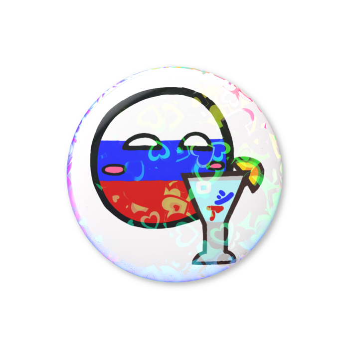 ホログラム缶バッジ - 44mm