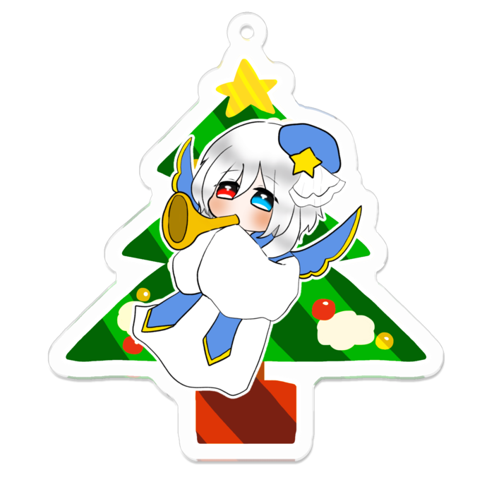 アクリルキーホルダー - 70 x 70 (mm)