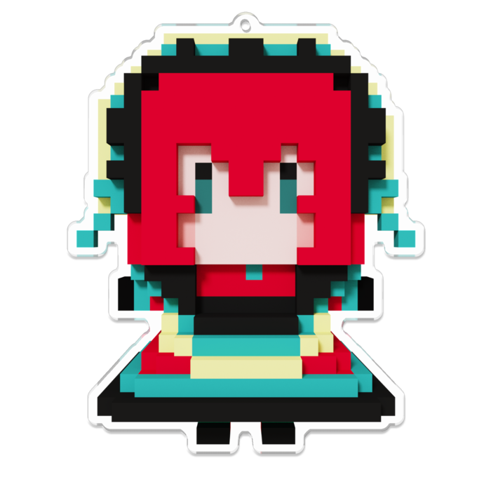 アクリルキーホルダー - W100 × 100mm 以内