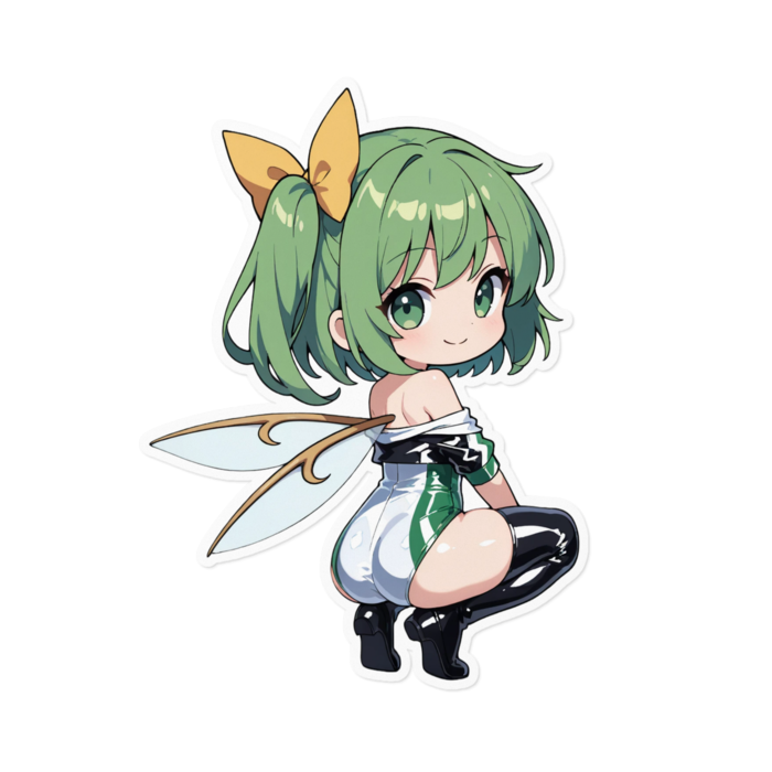 ステッカー - 160 x 160 (mm)(キャラのみ)