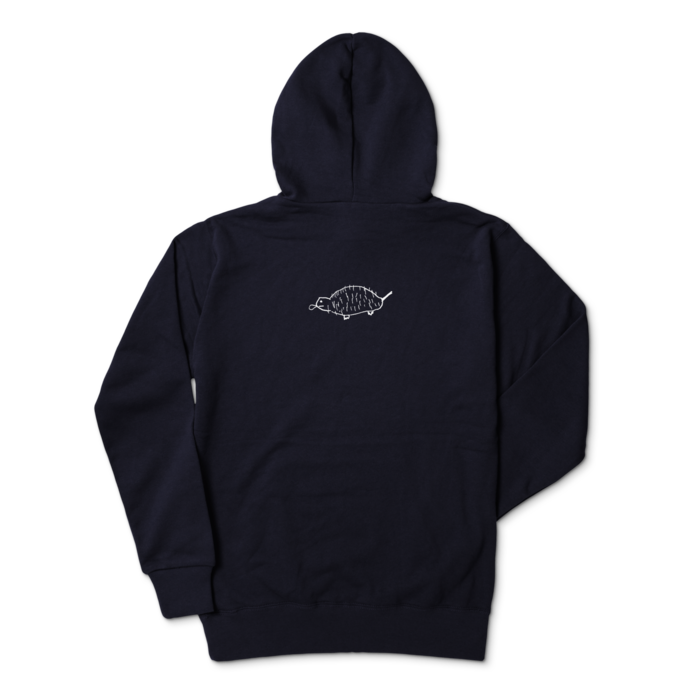 パーカー - L - ネイビー