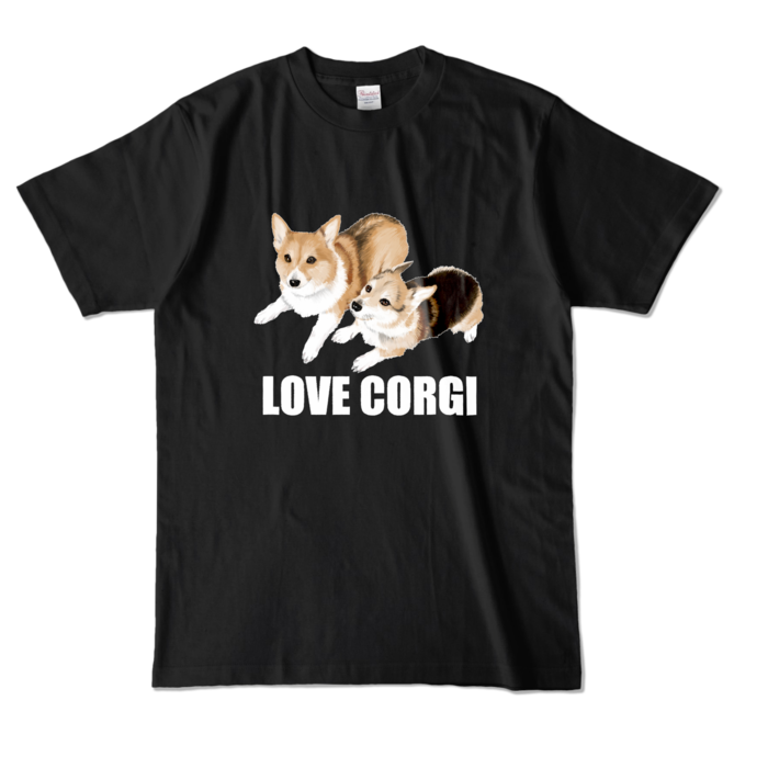 カラーTシャツ - L - ブラック (濃色)