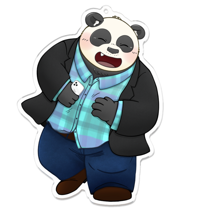 アクリルキーホルダー - 100 x 100 (mm)