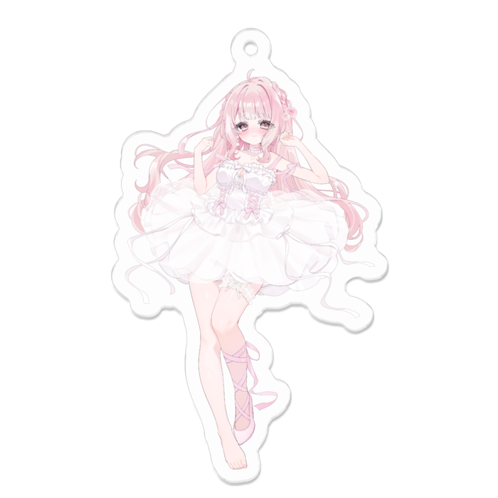 アクリルキーホルダー - 70 x 70 (mm)