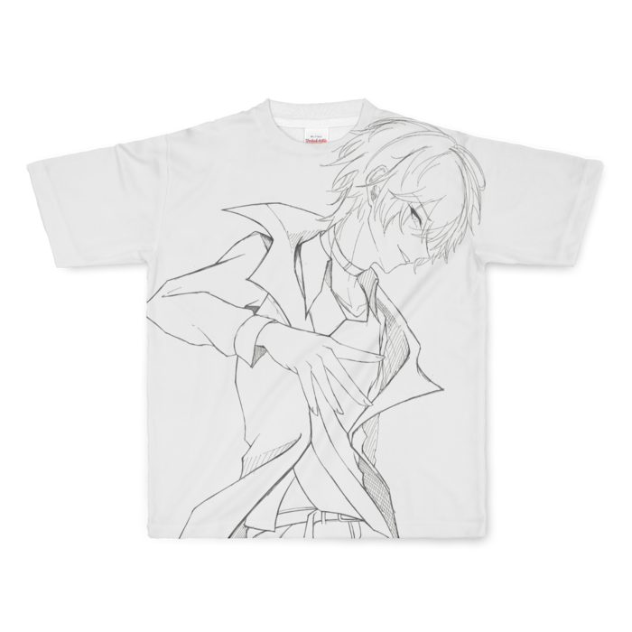 フルグラフィックTシャツ - L - 両面印刷