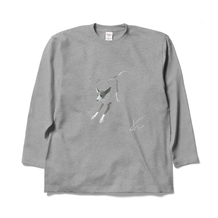 ロングスリーブTシャツ - XL - 杢グレー