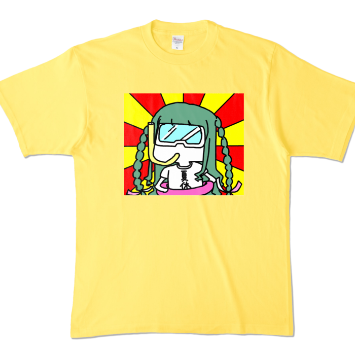 カラーTシャツ - XL - イエロー (濃色)
