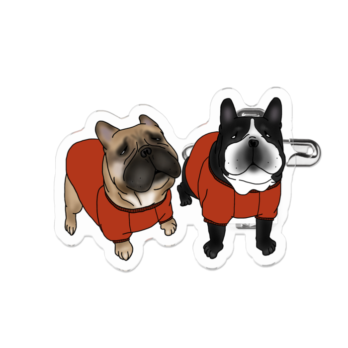 アクリルバッジ - 50 x 50 (mm)