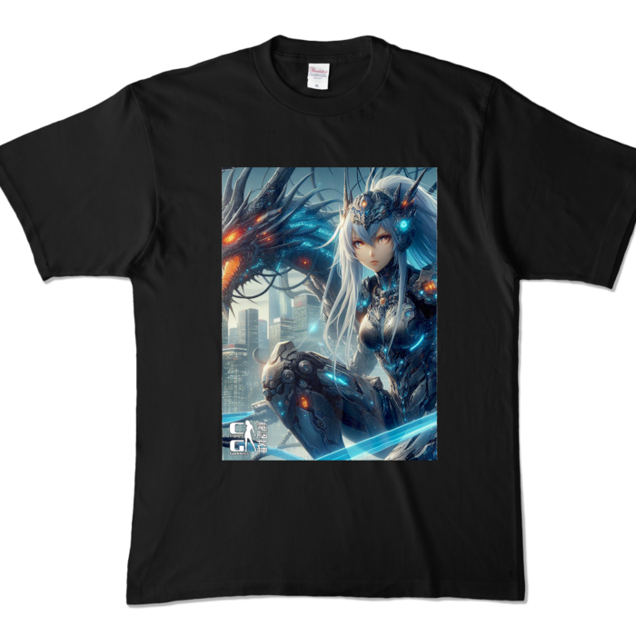 カラーTシャツ - XL - ブラック (濃色)