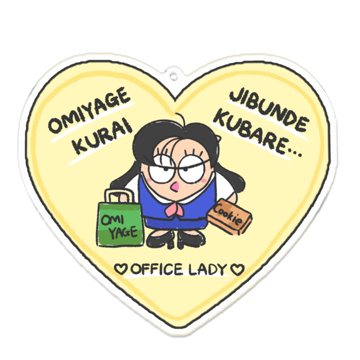 アクリルキーホルダー（コーティング） - 100 x 100 (mm)