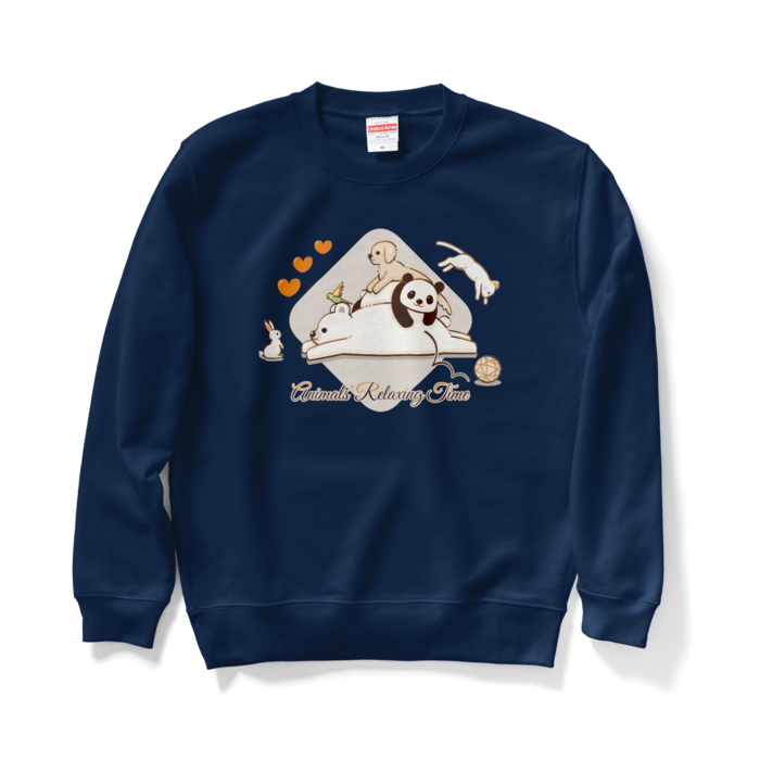 スウェット　紺色　M