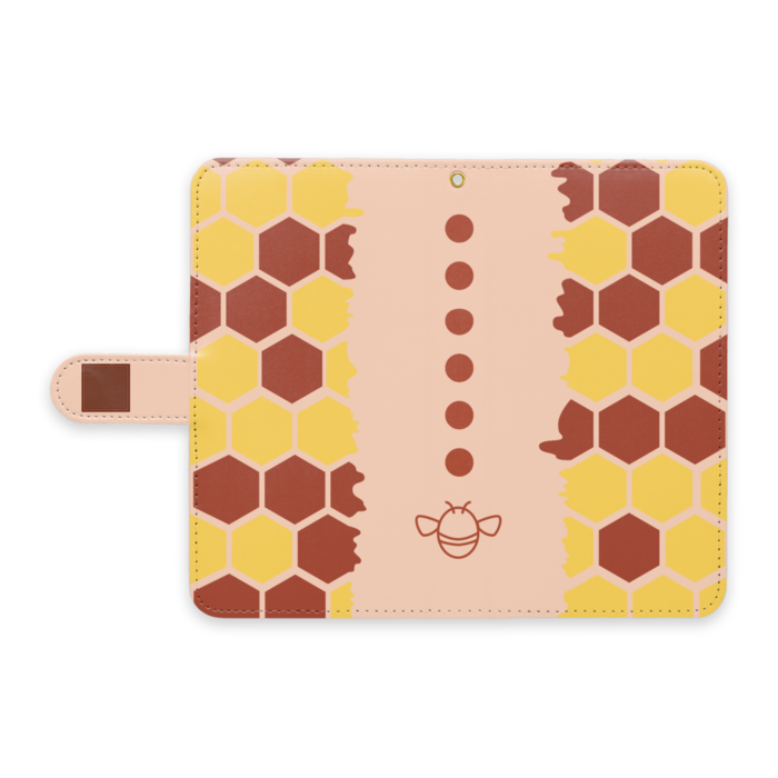手帳型Androidケース - L - ストラップ穴 あり