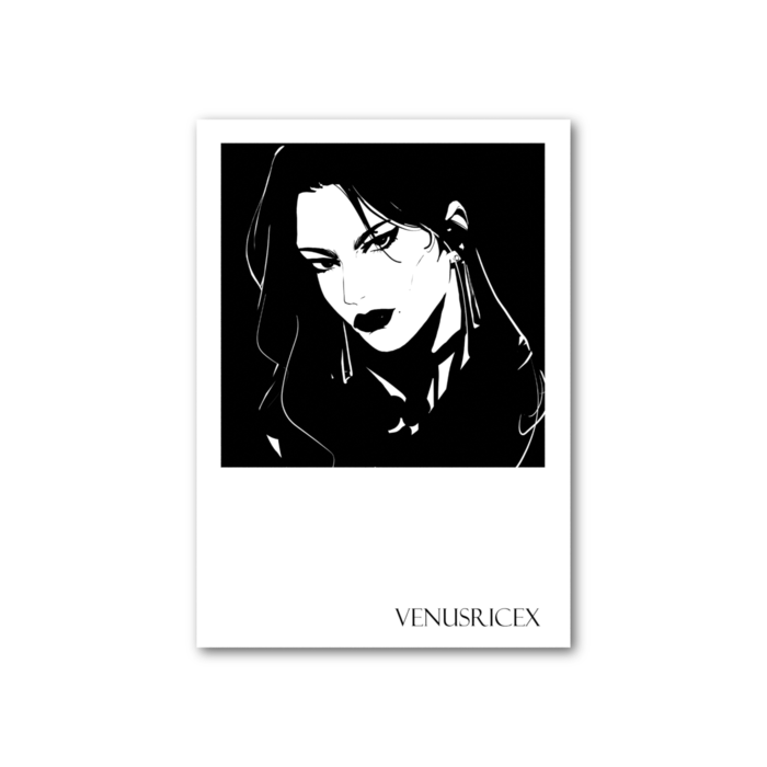 フォト風カード - 縦 - 片面(2)