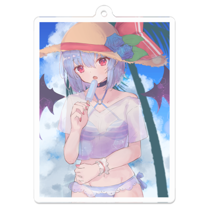 アクリルキーホルダー - 70 x 70 (mm)