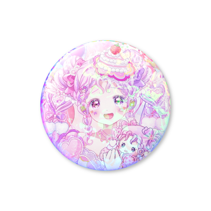 ホログラム缶バッジ - 32mm