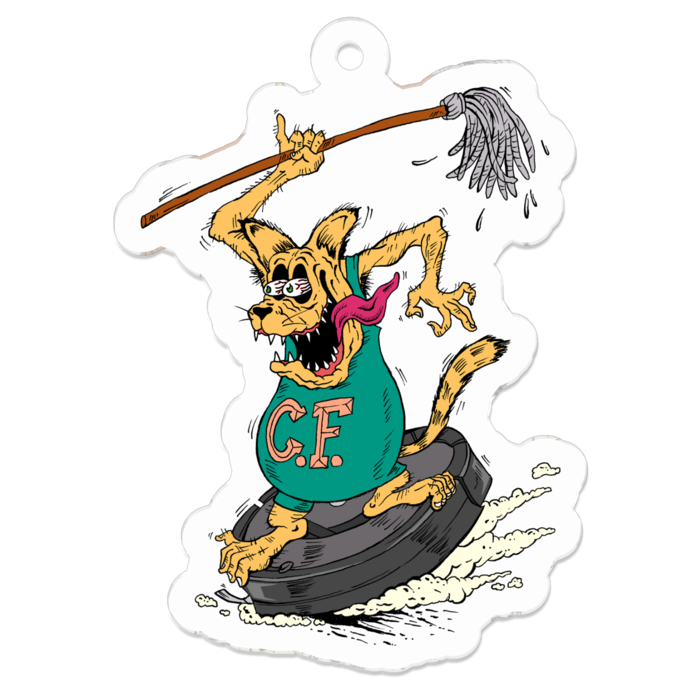 アクリルキーホルダー - 50 x 50 (mm)