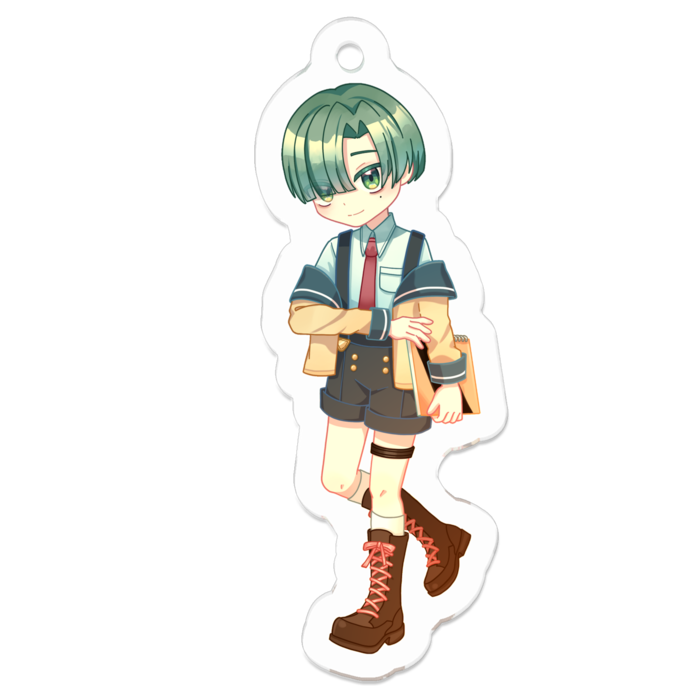 アクリルキーホルダー50 x 50 (mm)