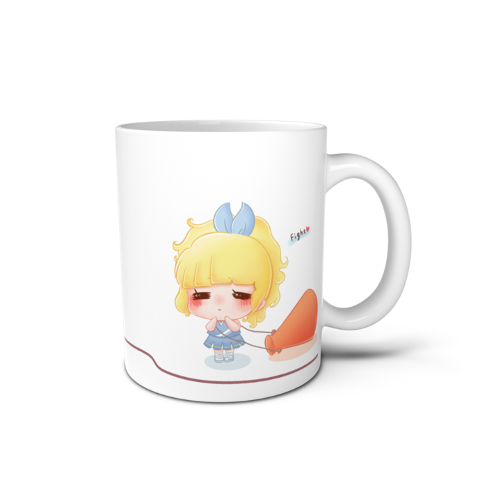 マグカップ - 直径 8 cm / 高さ 9.5 cm