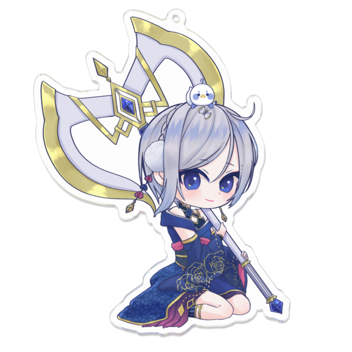 アクリルキーホルダー - 100 x 100 (mm)