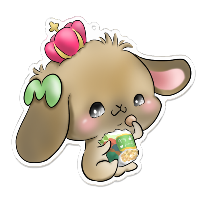 アクリルキーホルダー - 100 x 100 (mm)