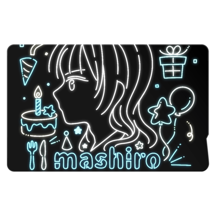 ICカードステッカー - 約85.7 × 53.9mm