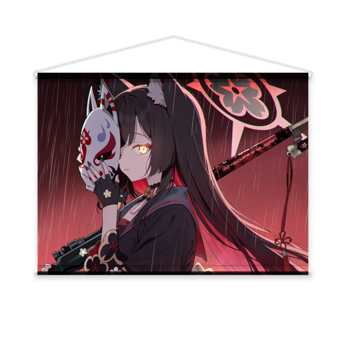 B2タペストリー：スエード（紅）