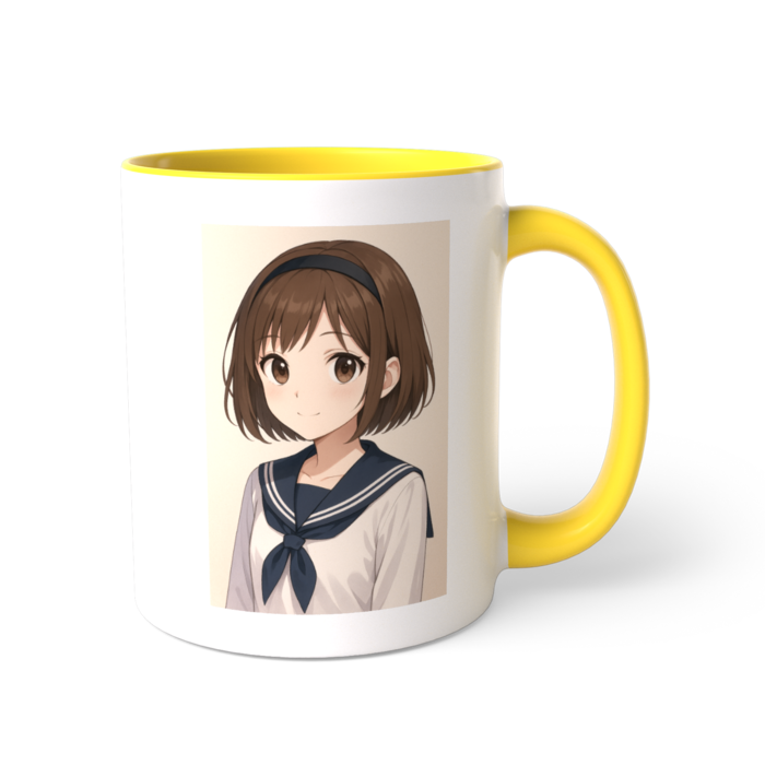 ツートンカラーマグカップ - 直径 8.2cm / 高さ 9.5cm