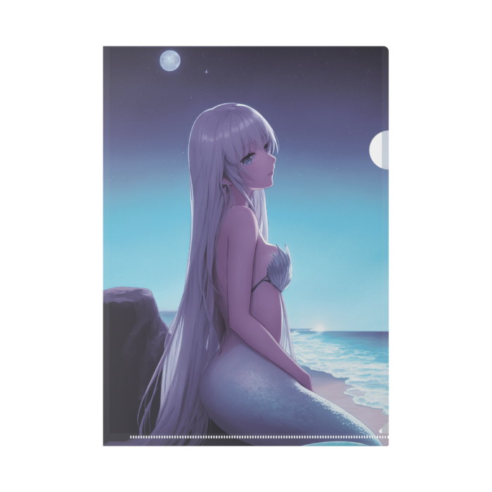 海の姫「深夜」 - A4
