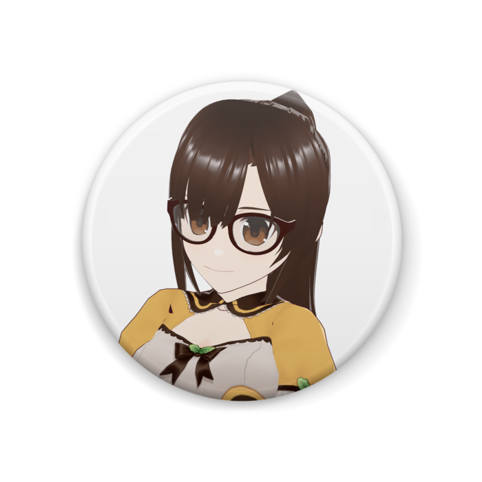 さとみ缶バッジ - 44mm