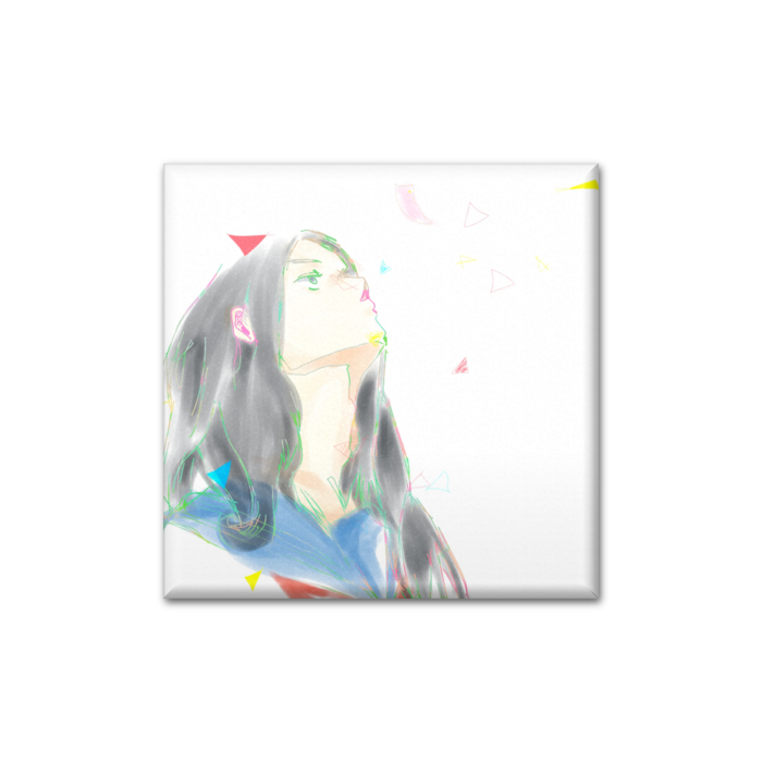 缶バッジ - 四角形40mm