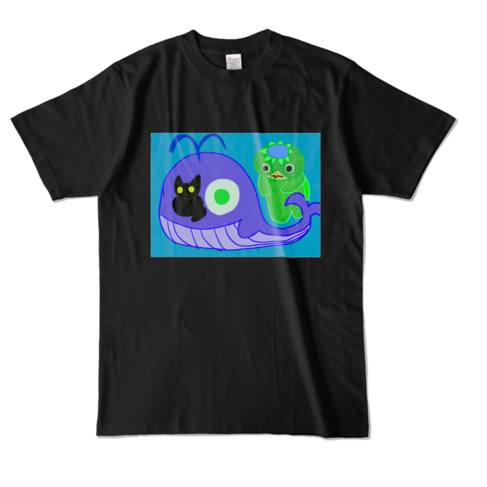 カラーTシャツ - L - ブラック (濃色)