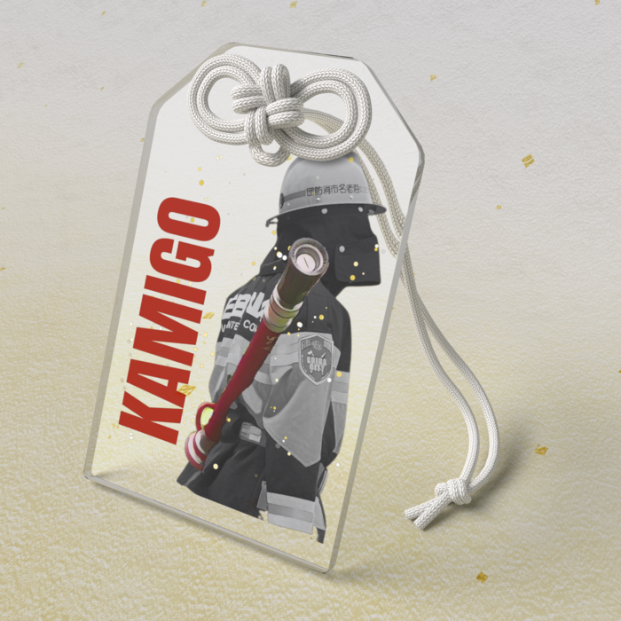 アクリルお守り - 50 × 80mm