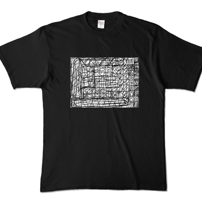 カラーTシャツ - XL - ブラック (濃色)