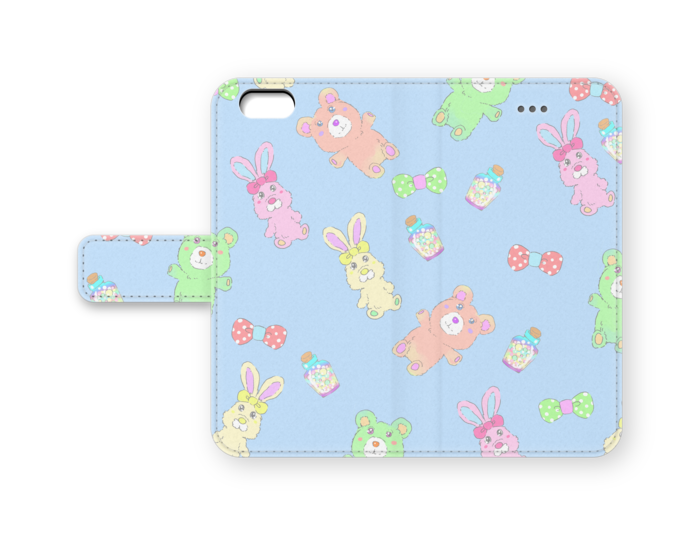 手帳型iPhoneケース - iPhone6 - ストラップ穴 なし