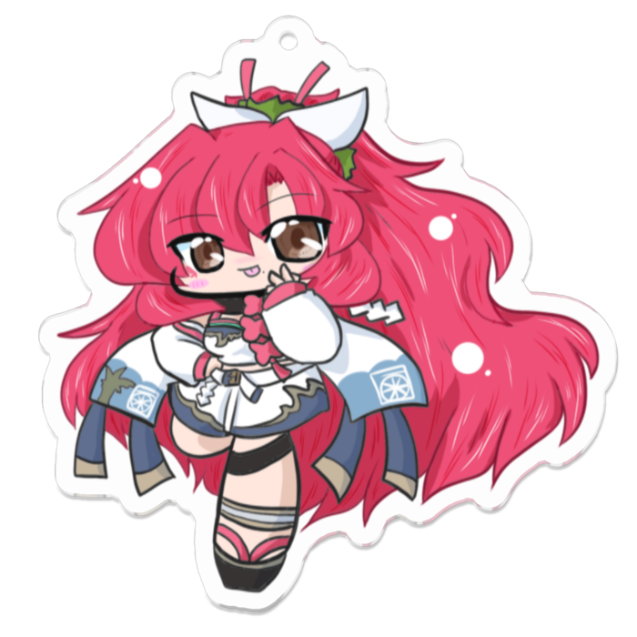 アクリルキーホルダー - 70 x 70 (mm)
