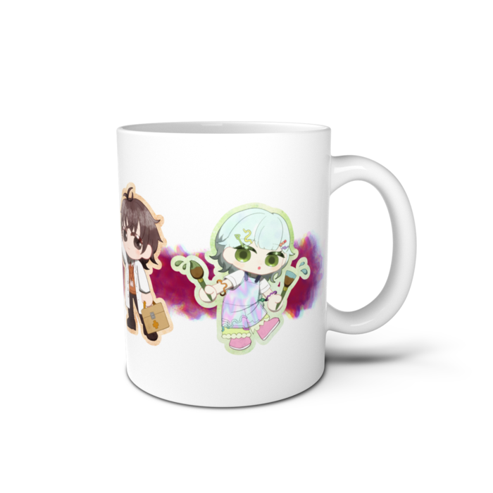 マグカップ - 直径 8 cm / 高さ 9.5 cm