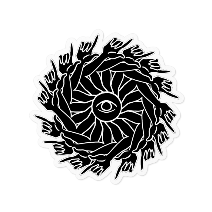 ステッカー - 100 x 100 (mm)