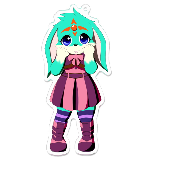 アクリルキーホルダー - 100 x 100 (mm)