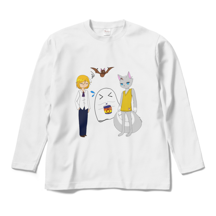 ロングスリーブTシャツ - M - ホワイト