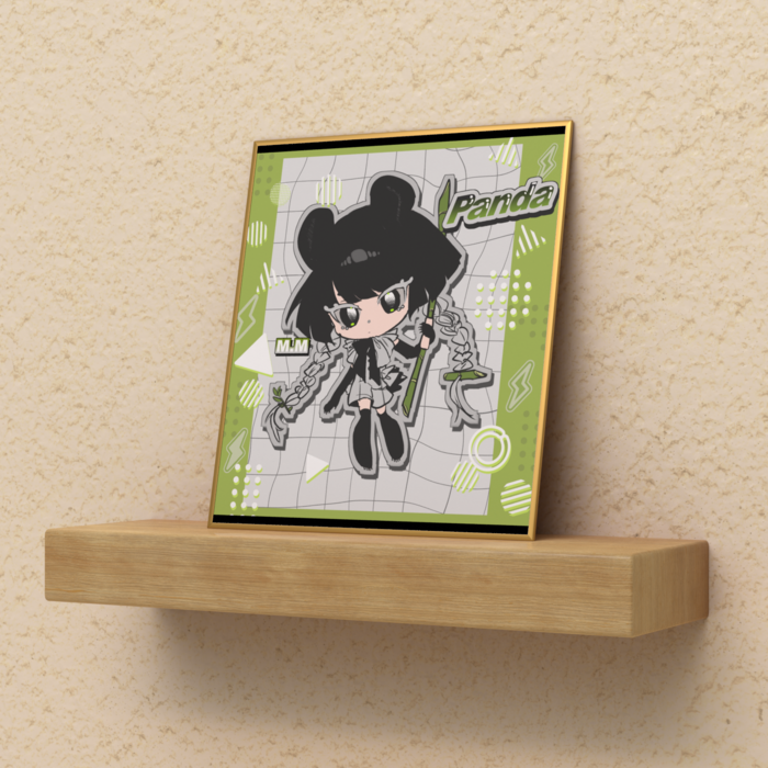 色紙 - ミニ（H135 × W120mm）