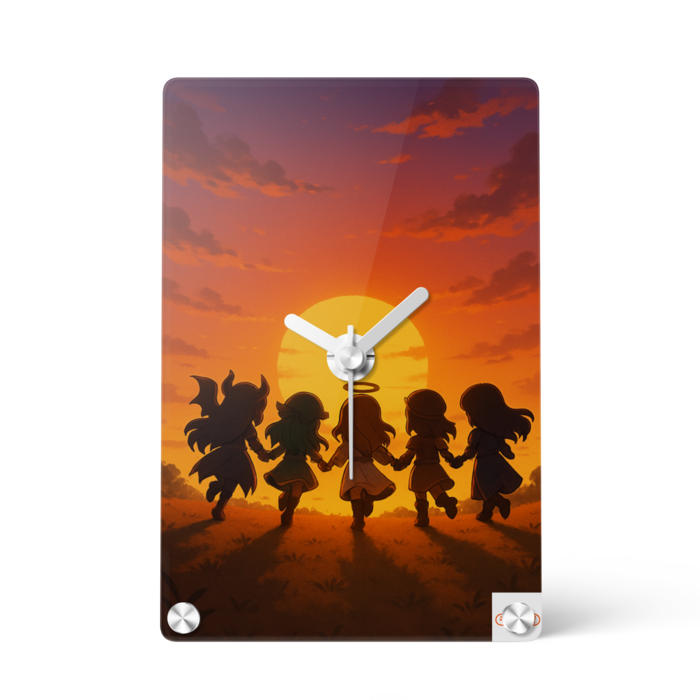 アクリル時計 - 100x148mm(1)