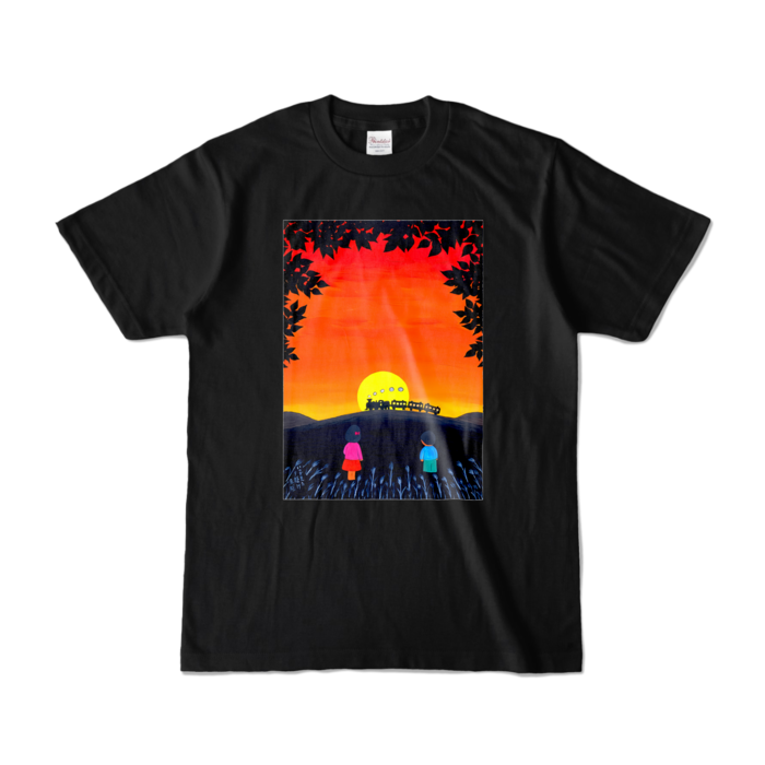 カラーTシャツ - S - ブラック (濃色)