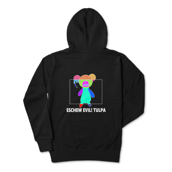 ジップパーカー - L - 背面