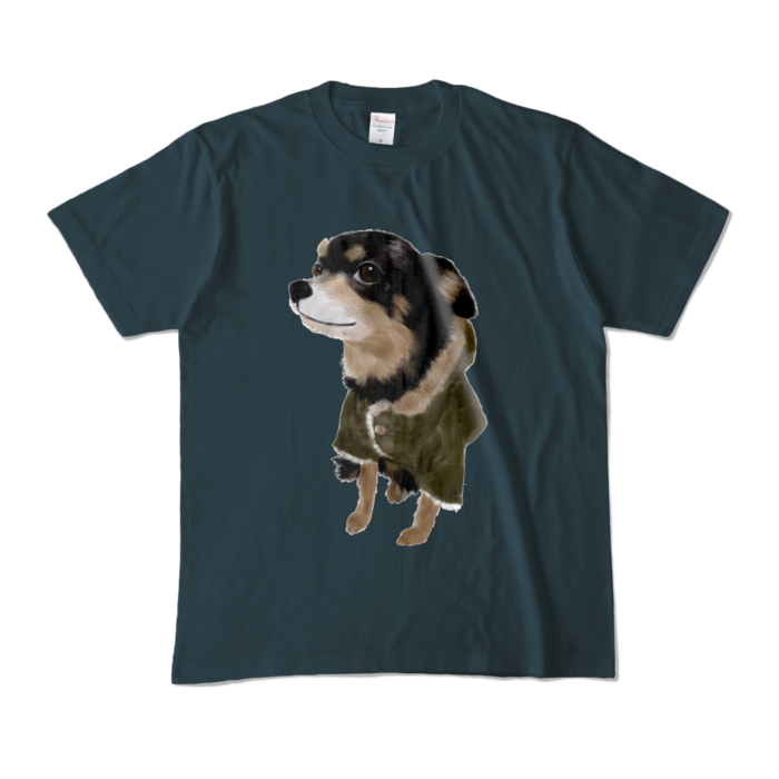 カラーTシャツ - M - デニム (濃色)