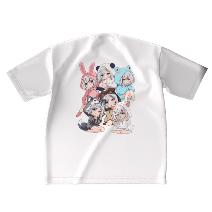 ビッグシルエットTシャツ - XL - 背面