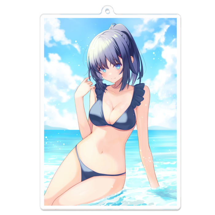 アクリルキーホルダー - 100 x 100 (mm)