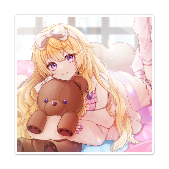 アクリルバッジ - 100 x 100 (mm)